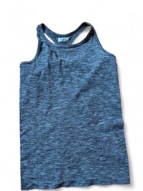Athleta Dark Heather Gray Racerback Tank Top